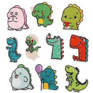 Hot Sale New Multi Shape Cute Cartoon Dinosaurs Embroidered Patch for Clothing - Product Image 1