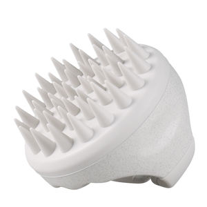 Cepillo para el Cabello Biodegradable LOHAS de Paja de Trigo, Masajeador y Exfoliante para el Cuero Cabelludo con Cerdas Suaves de Silicona para Lavar el Cabello con Champú - Product Image 3