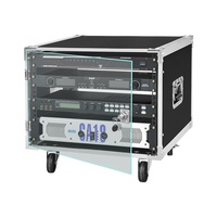 Flight case en aluminium 4U 6U 8U 12U 16U pour DJ, mixeur, amplificateur, équipement audio, transport, antichoc, robuste
