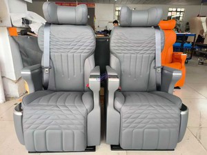 Sièges de <span class=keywords><strong>luxe</strong></span> Vito W447, sièges capitaine pour voiture, siège massant pour fourgon, en cuir PU, compatible avec les modèles Alphard et Toyota - Product Image 1