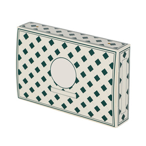 Custom Logo <b>Vintage</b> Grid Paper <b>Box</b> for Food Takeaway Packaging Manufacturer Vietnam ISO Certified Pastry <b>Box</b> Factory - Product Image 5