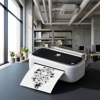 Printer Termal Portabel M03 Nirkabel Mini Saku Printer Foto Mobile Tanpa Tinta Pembuat Stiker untuk Pelajar Belajar Buku Tempel Jurnal