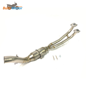 Sistema de escape para <span class=keywords><strong>Yamaha</strong></span> <span class=keywords><strong>T</strong></span> <span class=keywords><strong>MAX</strong></span> <span class=keywords><strong>500</strong></span> 530 tubo de escape 2017 2018 escape Tmax530 tubo delantero 304SUS - Product Image 2