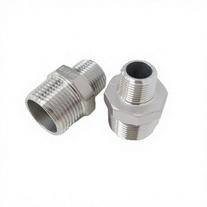 Adaptador Roscado Vartis Engineering de Acero Inoxidable 304, Conector Reductor Macho NPT BSP 3/4x1/2 3/4x3/8 para Agua, Aire y Gas - Product Image 2