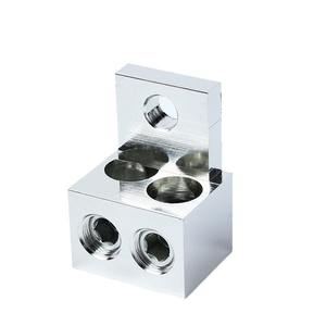 Алюминиевые клеммные наконечники AU-2/0 2-350T 2-500T 2-600T, 2 отверстия, без пайки, механические, с шестигранной головкой, винтового типа, CULus - Product Image 4