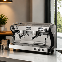Machine à café expresso professionnelle de qualité supérieure, style italien, pour usage commercial, fournie par l'usine
