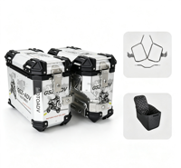 Pour CFMOTO 450 700 800 1000MT Moto, Ensemble de Bagages en Aluminium, Top Case, Sacoches Latérales, Étanche, ADV Touring, Valise Arrière