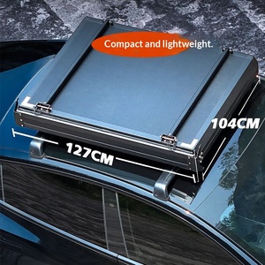 <span class=keywords><strong>Tente</strong></span> <span class=keywords><strong>de</strong></span> <span class=keywords><strong>toit</strong></span> souple X-camp 01 pour tour en voiture tout-terrain transfrontalier, entièrement automatique, ouverture rapide, en alliage d'aluminium pliable pour <span class=keywords><strong>Tesla</strong></span> - Product Image 2