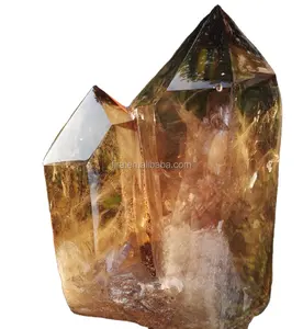 Especímenes de roca, varitas grandes de cristal de cuarzo ahumado, espécimen Mineral al por mayor