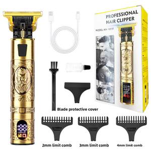 Cabello eléctrico impermeable de aleación de zinc USB transfronterizo para recortadora con cuchillas de acero inoxidable para uso doméstico - Product Image 6