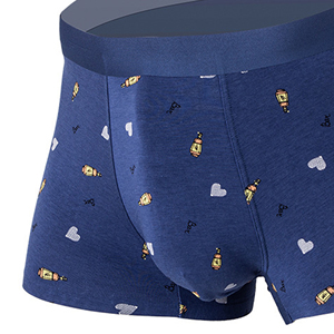 Slip da <span class=keywords><strong>Uomo</strong></span> in Viscosa di Bambù Stampata, Traspiranti e Invisibili, Personalizzabili - Product Image 6