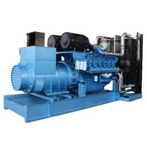 Gerador de contêineres industriais, geradores de energia diesel de 750kw, motor Weichai Baudouin 12M26D902E200