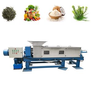 Extrudeuse à vis en acier inoxydable déchets de cuisine recycler équipement de processus de déshydratation déchets alimentaires déshydrater presse à vis Machine - Product Image 1