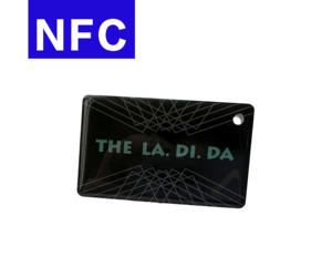 Fob per chiavi Rfid personalizzato in 213 216 in PVC 13.56MHZ epossidico + PVC impermeabile 125KHZ T5577 Replication RFID - Product Image 4