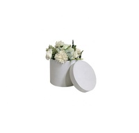 Boîte d'emballage de boîte à fleurs de forme ronde de petite taille de haute qualité à quantité minimale de commande bas