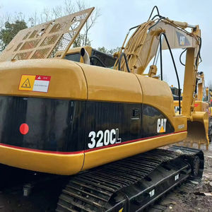 Excavadora Usada Cat320C Económica con Motor Japonés de 112kW, Maquinaria de Construcción de 20 Toneladas con Bomba de Engranajes PLC y Rodamientos - Product Image 2