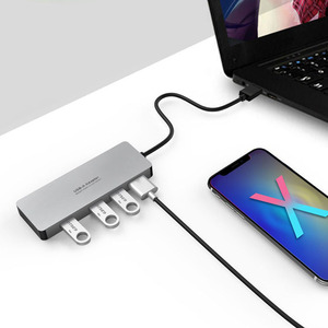 Bán Sỉ Bộ Chia Cổng <span class=keywords><strong>Usb</strong></span> <span class=keywords><strong>4</strong></span> Cổng <span class=keywords><strong>USB</strong></span> <span class=keywords><strong>2.0</strong></span> 3.0 Loại C Đa Năng Bộ Chuyển Đổi <span class=keywords><strong>Hub</strong></span> <span class=keywords><strong>USB</strong></span> Bộ Chuyển Đổi Trạm Sạc Máy Tính Xách Tay - Product Image 4