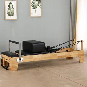 Ensemble de Reformer Pilates pour le Corps, Équipement Professionnel d'Équilibre en Bois pour Yoga et Fitness, Machine de Pilates, Lit et Chaise pour Entraînement à Domicile - Product Image 3