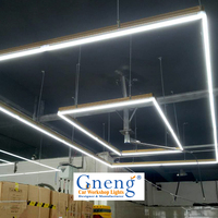 Vente d'usine - Éclairage LED en aluminium - Lumière LED brillante pour garage industriel, atelier automobile