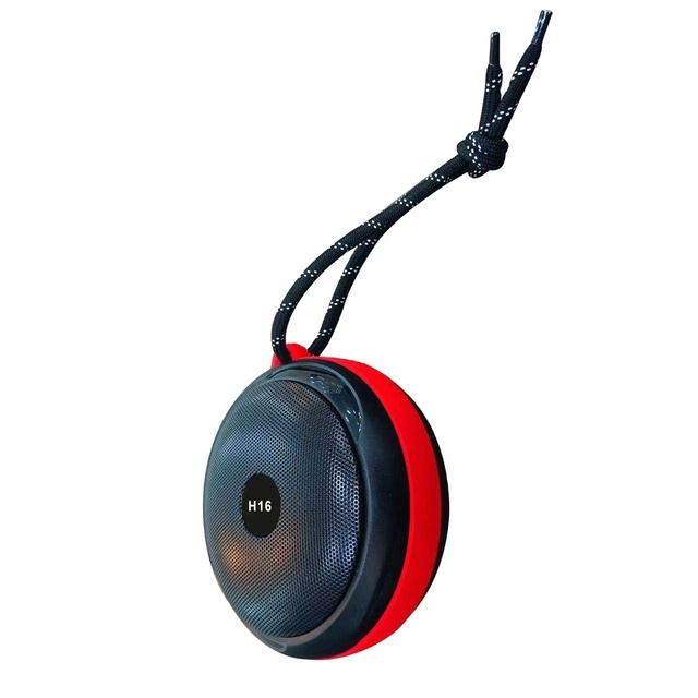Mini Wireless IPX7 Waterproof LED RGB Speakers USB RGB LED Lights Subwoofer Microphone for Sports Outdoor Party