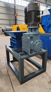 Trituratore a doppio albero per frantumazione di rifiuti plastici, triturazione di <span class=keywords><strong>carta</strong></span>, frantumazione di bottiglie per animali domestici con 1 anno di garanzia in fabbrica. - Product Image 6