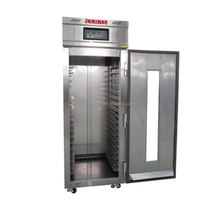 Armoire de levage de pâte industrielle robuste à porte simple latérale, 36 plateaux, 220V 2.3kW, pour <span class=keywords><strong>boulangerie</strong></span>, cuisson du pain et <span class=keywords><strong>formation</strong></span> en pâtisserie - Product Image 4