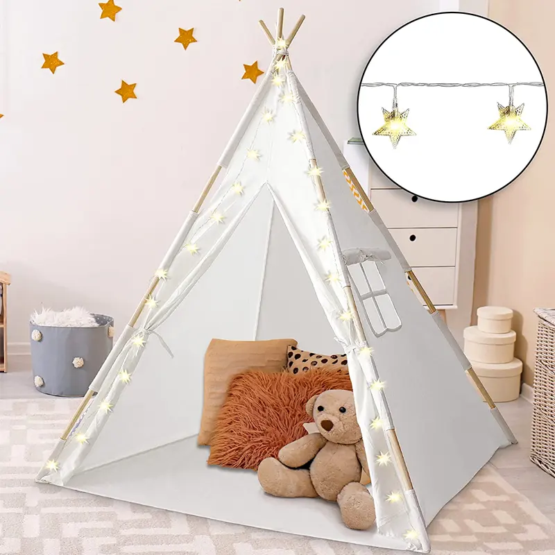 Wholesale Foldable Tent for kids play teepee tent house children baby indoor&outdoor playing indian toy tents