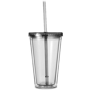 Double Wall <strong>Plastic</strong> Insulated Outdoor <strong>Tumblers</strong> Acrylic <strong>Plastic</strong> <strong>Tumbler</strong> Snow Globe <strong>Tumbler</strong> <strong>with</strong> <strong>Straw</strong> - Product Image 4