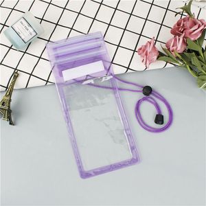 Vendita calda custodia impermeabile per borsa del telefono in PVC custodie per cellulare custodia trasparente per cellulare borse per Samsung Galaxy A32 <span class=keywords><strong>A72</strong></span> - Product Image 4