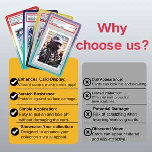 Toptan dayanıklı malzeme degrade PS A/C GC kademeli ticaret kartı döşeme tampon koruma koruyucu cilt yumuşak tamponlar - Product Image 5