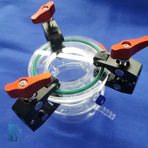 Thủy tinh thạch anh đôi tường Áo khoác ngâm tốt quang hóa UV photocatalytic lò phản ứng sản phẩm cao cấp trong thạch anh thể loại - Product Image 5