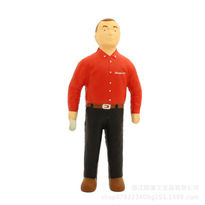 Pu Foam Repairman Figure High <b>Rebound</b> Stress Relief Toy Office Desk Decor Gift Unisex 14 Years Up - Product Image 5