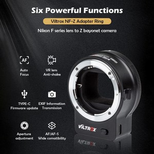 อะแดปเตอร์เลนส์ Viltrox NF-Z AF แบบหลายวัสดุ สำหรับเลนส์ซีรีส์ Z และกล้องเมาท์ F ของ Z-series  สำหรับขายส่งโดย DF Wholesale - Product Image 5