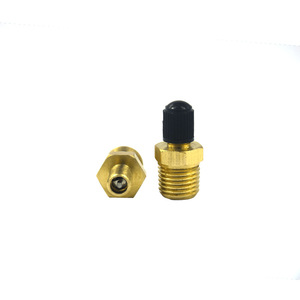Car Tire Valve Core M10x1.25 1/4 NPT Copper Tubeless Valve American Style For <b>TPMS</b> - Product Image 5