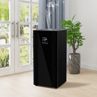 Diffuseur de parfum sans eau en métal de 800 ml |   Contrôle WiFi |   Couverture de 3000 m³ |   Diffuseur d'arômes HVAC pour usage commercial