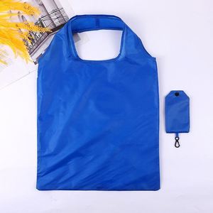 190T <b>Reusable</b> Eco-Friendly Polyester RPET Foldable Fashion <b>Shopping</b> <b>Bag</b> New Style - Product Image 3