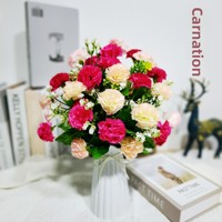 Girofle Préservé 12 Têtes, Fleur Éternelle Fraîchement Coupée, Longue Durée, Idéal pour la Fête des Mères, Décoration Maison et Mariage