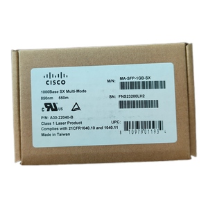 MA-<span class=keywords><strong>SFP</strong></span>-1GB-SX cisc tương thích 1.25 gam 1310nm 10km <span class=keywords><strong>SFP</strong></span> DOM Duplex LC mô-đun quang <span class=keywords><strong>SC</strong></span> kết nối cho sợi quang mô-đun - Product Image 1