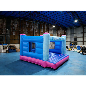 نطاط قابل للنفخ <span class=keywords><strong>Queen</strong></span> Elsa قابل للنفخ تجاري صيني قابل للنفخ منزل ملعب للأطفال قابل للنفخ ترامبولين - Product Image 4