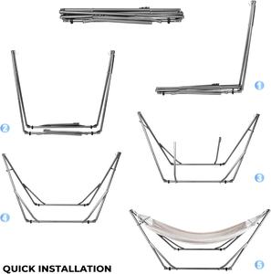 Soporte <span class=keywords><strong>3</strong></span> <span class=keywords><strong>en</strong></span> <span class=keywords><strong>1</strong></span> para <span class=keywords><strong>hamaca</strong></span> colgante, soporte portátil para colgar al aire libre, con doble gancho, para SILLA, columpio, nuevo diseño - Product Image 3