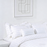 Parure de lit de luxe style hôtel, collection de literie durable et confortable, ensemble housse de couette pour fournisseur en gros d'hôtels