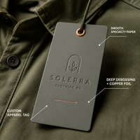 Etiquetas Colgantes de Papel Especial Premium con Grabado Profundo, Ojal Metálico y Cordón Personalizado, Tiempo de Entrega de Muestra de 7 Días para Marcas de Prendas Tejidas Premium