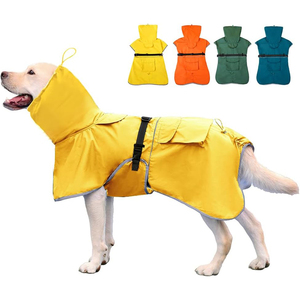 Nuevo Impermeable Reflectante XXL para Perros Grandes, Labrador, Golden Retriever, Husky, Satsuma, Sostenible, Moderno, para Todas las Estaciones - Product Image 1