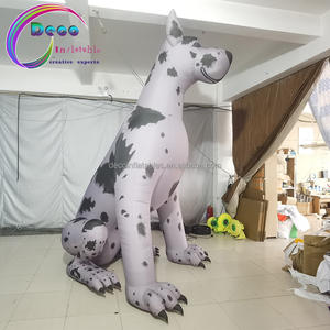 Opblaasbare Politiehond Opblaasbaar Dier Cartoon Hond - Product Image 5