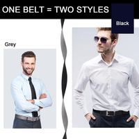 Ceinture tactique en gros, durable, tendance, réversible, multifonctionnelle, à cliquet, en nylon robuste, pour le travail