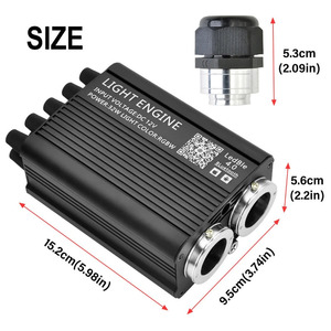 Plafond d'<span class=keywords><strong>étoile</strong></span> filante scintillante à deux ports 16W APP RF Plafond étoilé <span class=keywords><strong>Étoile</strong></span>s de toit de voiture - Product Image 1