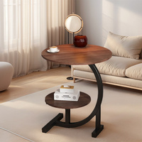 Table d'appoint de luxe moderne, table basse multifonctionnelle en MDF pour salon et chambre à coucher