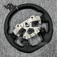 Vente chaude adaptée pour Nissan patrouille Y62 18-24 Sport squelette de volant de voiture en cuir véritable