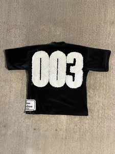 T-shirts à capuche unisexes HC de haute qualité, style streetwear américain, motif imprimé numérique, coupe oversize, 100% coton, écologiques - Product Image 3