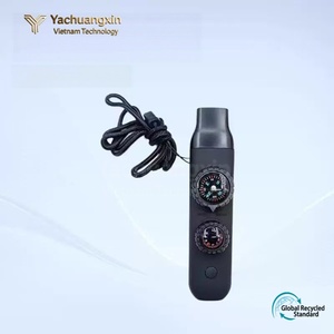 Brújula Portátil Multifunción con Pantalla de Doble Dial, Silbato y Funciones de Emergencia, Noctilucente para Senderismo al Aire Libre - Product Image 2